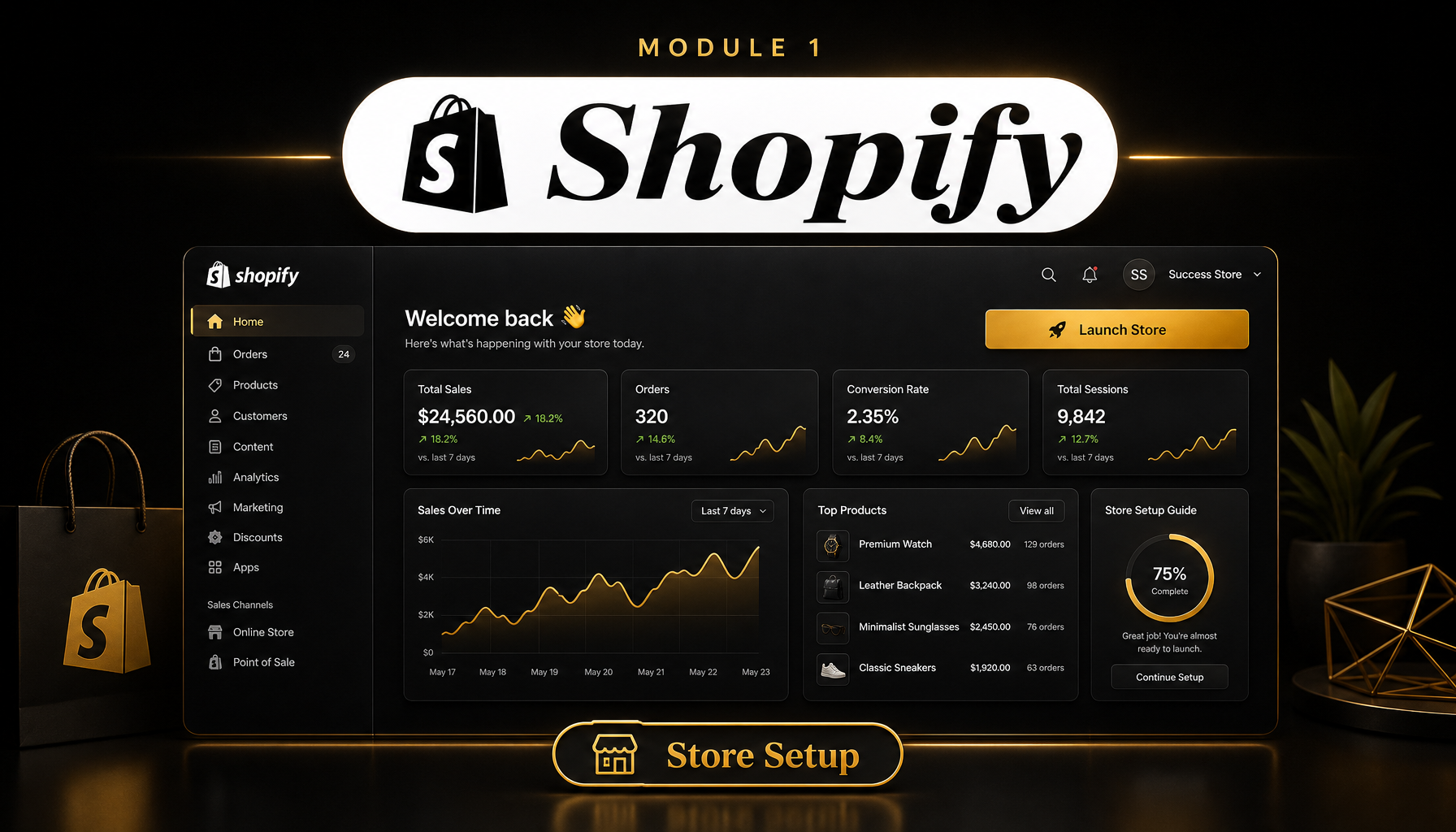 Shopify Store Setup